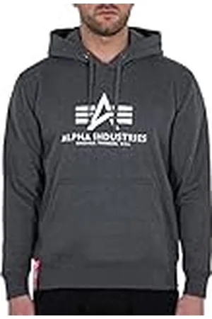 Alpha Industries Sudadera con Capucha Basic Hooded para Hombre, , XXX-Large