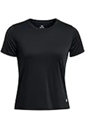 Under Armour UA Launch Shortsleeve Camiseta de manga corta para mujer, ligera camiseta de deporte, color /reflectante