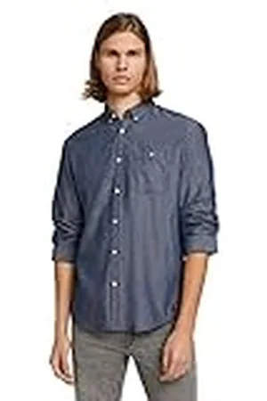 TOM TAILOR Hombre Camisa texturizada 1024719, , M