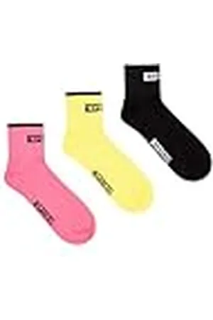 Diesel Skm-undy Threepack Calcetines, , L (Pack de 3) Hombres