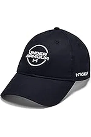 Under Armour UA Spieth Washed Cotton Cap, gorra de algodón, gorra para hombre hombre, Negro , Taglia unica