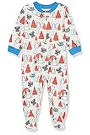Amazon Disney | Marvel | Star Wars Pijama Ceñido de Algodón con Pies Unisex Bebés, , 0 meses