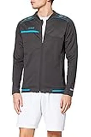 Jako Prestige Chaqueta de Club, Hombre, Antracita/Azul, Medium