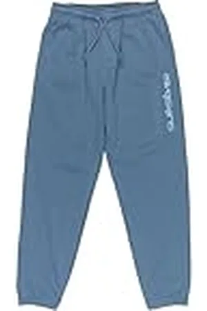 Quiksilver Pantalones Deportivos con Cintura elástica para niños, Color Azul, Talla 16