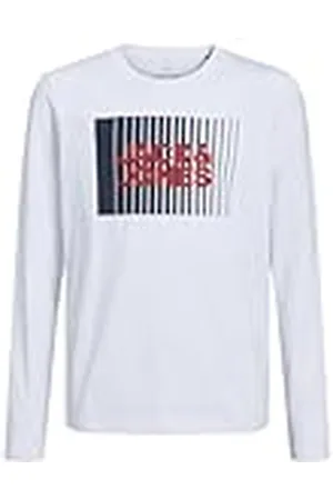 JACK & JONES Jjecorp Logo tee Play LS O-Neck Noos Jnr Camiseta, , 152 para Niños