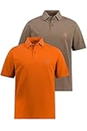 JP 1880 Polos, Basic, Paquete de 2, piqué, algodón Peinado 4XL 704317343-4XL