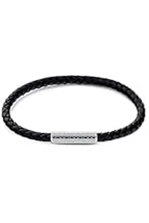 Calvin Klein Pulsera de Cuero Trenzado para Hombre Colección WRAPPED & BRAIDED Color - 35000101