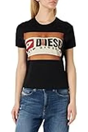 Diesel T-UNCUTIE-LONG-N17 Maglietta Camisa, , S para Mujer