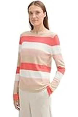 TOM TAILOR 1042952 Jersey de Punto con Cuello Redondo, , XXS para Mujer