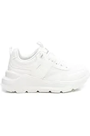Xti Zapatilla Niña Blanco - Calzado Cómodo y Versátil - Moda Casual - Modelo 15114703 (Talla 34)