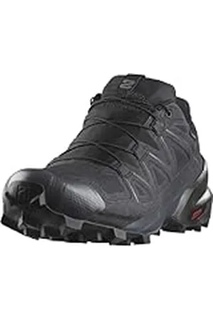 Salomon Speedcross Gore-Tex Zapatillas Impermeables de Trail Running para Mujer, Protección climática, Agarre agresivo, Ajuste preciso, Black, 38 2/3