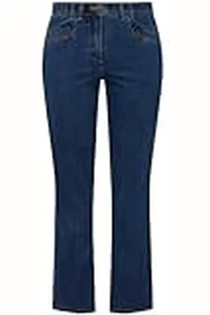 Ulla Popken Jeans Mony, Mezclilla Azul, 50W / 32L para Mujer