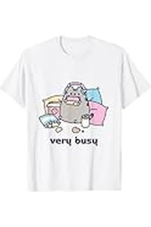 Pusheen Very Busy Gaming Camiseta Camiseta