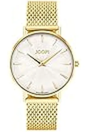 JOOP! Reloj de pulsera para mujer, reloj de cuarzo analógico, con correa de acero inoxidable, , resistente al agua hasta 5 bar, viene en caja de regalo para relojes