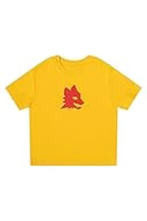 As Roma Asr-tsk-23 Camiseta, Color Amarillo, 6-12 MESI Unisex bebé