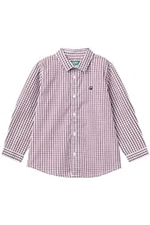 Benetton Camicia 54AZGQ00J Blusa, , 4 años para Niños