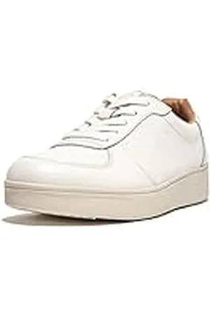 FitFlop Rally Leather Panel Sneakers, Zapatillas Mujer, , 38 EU
