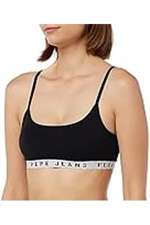 Pepe Jeans Logo Str Brlt Bra, Opaco, , M para Mujer