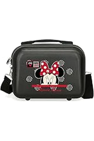 Disney My Pretty Bow, Accesorio De Viaje Neceser Niñas, (Grey), 29x21x15 Cms