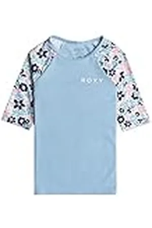 Roxy Camiseta de Surf de Manga Corta con Protección Solar UPF 50 para Niñas 6-16