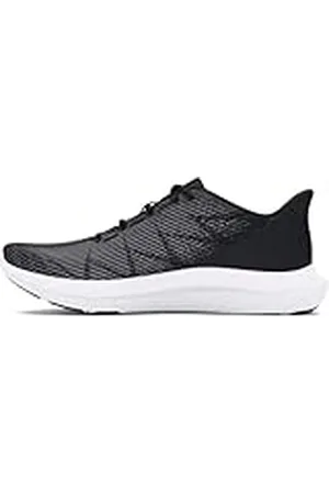 Under Armour UA W Charged Speed Swift Zapatillas de deporte de mujer, zapatillas transpirables para correr, color negro/negro/blanco