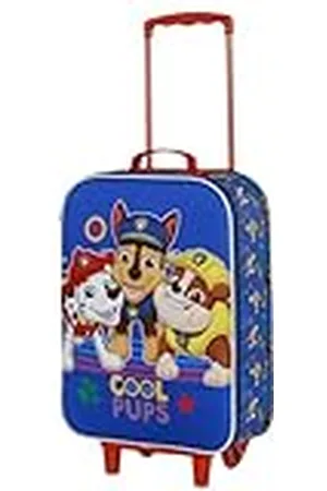 KARACTERMANIA Paw Patrol La Patrulla Canina Cool-Maleta Trolley Soft 3D, Azul, 17 x 33 x 52 cm, Capacidad 26 L