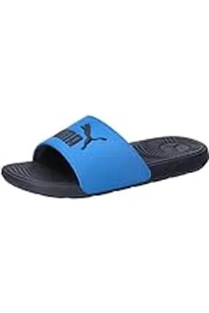 PUMA Cool Cat 2.0 PS, Slide Sandal, Future Blue Black, 32 EU