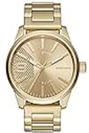 Diesel Reloj Unisex de Analogico con Correa en Chapado en Acero Inoxidable DZ1761