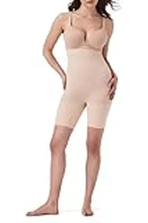 Spanx Alta Potencia Pantalón corpiño, Nude Suave Mujer, 1X (50-52 EU)