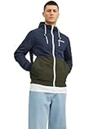 JACK & JONES Jjerush Hood Bomber Noos, Chaqueta bomber Hombre, , M