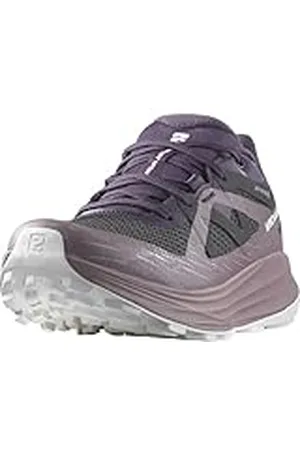 Salomon ULTRA FLOW GORE TEX Zapatillas de Trail Running para Mujer, Nightshade / Moonscape / White, 40 2/3 EU