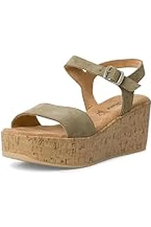 QS by s.Oliver 5-28311-42, Sandalias con cuña Mujer, , 39 EU