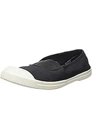 Bensimon Tennis Elastique Femme, Zapatillas Mujer, Negro (Carbone), 37 EU