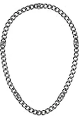 HUGO BOSS BOSS Jewelry Collar de Cadena para Hombre Colección DOUBLE B ABSOLUTE en Acero Inoxidable con Charms Doble B - 1580744