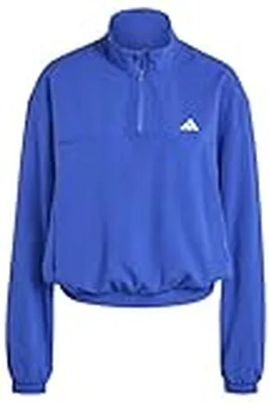 adidas Mujer AEROREADY Train Essentials Woven Quarter-Zip Track Jacket, , XXS