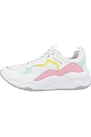 Dockers 46nt201-617509, Zapatillas Mujer, Blanco (Weiss/Multi 509), 36 EU