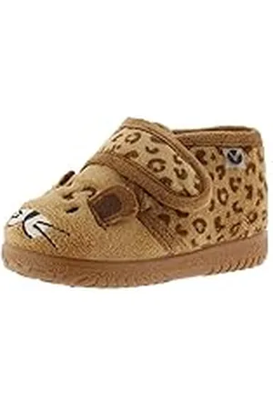 victoria Zapatillas de casa Unisex Ojalá Pelo Animalitos & Tira Adherente & Suela Al Tono 105119 para Niños 28