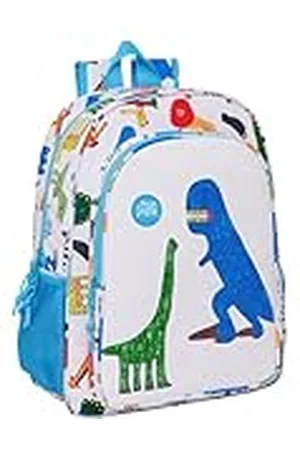 Safta ALGO DE JAIME - Mochila Escolar Niño, Mochila Niño, Mochila Infantil, Adaptable a Carro, Ideal para Niños en Edad Escolar, Cómoda y Versátil, Calidad y Resistencia, 33x14x42 cm, Color
