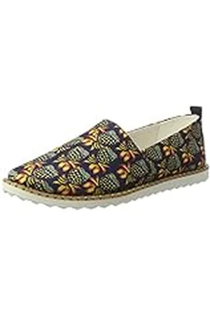 QS by s.Oliver 24616, Alpargatas Mujer, Azul (Navy Pineapple 839), 41 EU