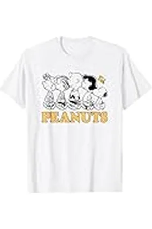 Peanuts Snoopy Lucy Linus Charlie Sally Woodstock Camiseta