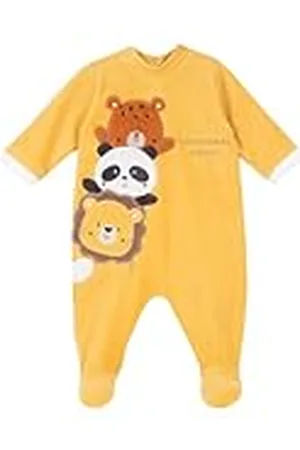 chicco Mono de Chenilla Con Abertura En Rótula, Unisex bebé, , 6 meses, Diseñado en Italia
