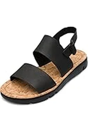 Camper Oruga-K201038, Sandalia Mujer, Negro, 36 EU