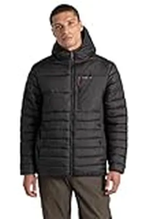 Craghoppers Mens Compresslite VIII Hooded Padded Lightweight Coat Abrigo Ligero Acolchado con Capucha, , XXL De los Hombres