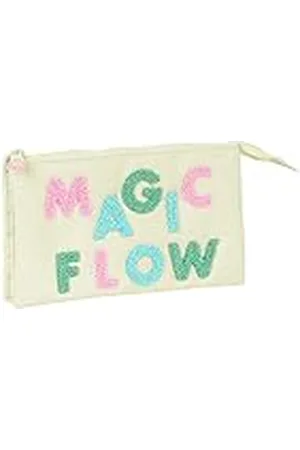Glowlab Magic Flow - Portatodo Triple, Estuche Infantil, Estuche Niño, Ideal para Niños de 5 a 14 Años, Cómodo y Versátil, Calidad y Resistencia, 22x3x12 cm, Color