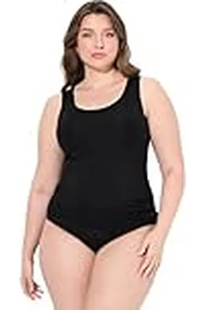 Ulla Popken Camiseta de Tirantes Bonded, , 48-50 para Mujer