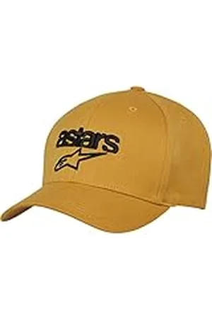 Alpinestars Heritage Blaze, Gorra De Beisbol, Mostaza/Negro, LXL, Hombre