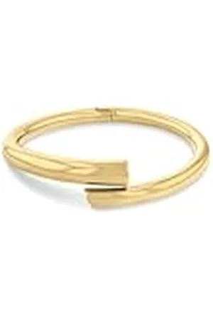 Calvin Klein Brazalete Rígido para Mujer Colección CK SPIRAL en Amarillo - 35000763
