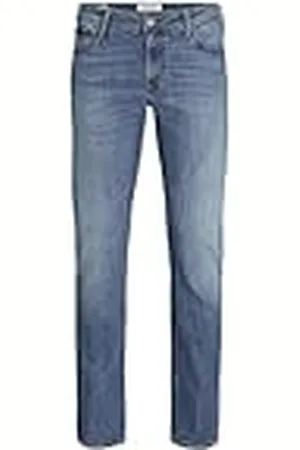 JACK & JONES Jjiclark Jjoriginal Am 416 Noos Pantalones Vaqueros, Azul Denim, 33W x 30L para Hombre