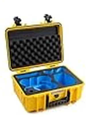 B&W International Maletín de Transporte Exterior PP.166.Avata2 para dron dji Avata 2 Fly More Combo – Tipo 4000 Negro – Impermeable según certificación IP67, Resistente al Polvo, irrompible e