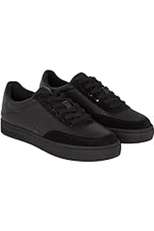 Calvin Klein Classic Cupsole Bold Mono YM0YM00713, Zapatilla con Suela Hombre, Negro (Triple Black), 40 EU